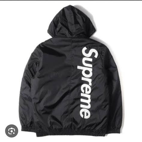 supreme 2 tone hooded sideline jacket replica|Supreme 2 Tone Hooded Sideline Jacket Black Men's .